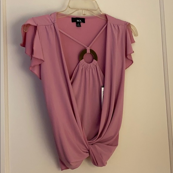 NWT BCX rose halter blouse - Picture 1 of 7